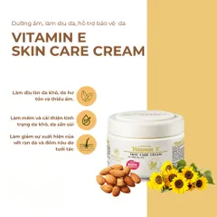 Kem Dưỡng Da Australian Creams Vitamin E Skin Care Cream 250g - Dưỡng Ẩm Chuyên Sâu, Làm Dịu Da, Chống Lão Hóa