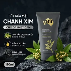 Sữa Rửa Mặt Chanh Xim G&M For Men 120ml - Hỗ Trợ Làm Sạch Sâu, Hỗ Trợ Kiểm Soát Dầu