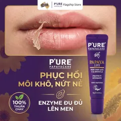 KEM MÔI TÁI TẠO VÀ LÀM MỀM MÔI CHUYÊN SÂU PURE PAPAYA CARE