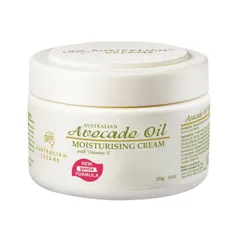Kem Dưỡng Bơ Úc Creams Avocado Oil Moisturising Cream 250g - Dưỡng Ẩm Sâu, Mềm Da, Vitamin E Cho Da Khô
