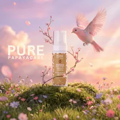 Sữa Tắm Gội Em Bé 2 Trong 1 An Toàn Cho Da Bé Nhạy Cảm PURE PAPAYA CARE 150ML