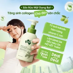 Sữa Rửa Mặt Dạng Bọt Pure Glow Cleansing Foam Kakadu Plum 500ml - Làm Sạch Dịu Nhẹ, Dưỡng Ẩm & Sáng Da