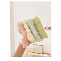 Combo 4 quần lót đúc su nhún 2 lớp cao cấp, siêu mềm mịn, thông hơi, thoáng khí, viền ren, đính nơ, điệu đà