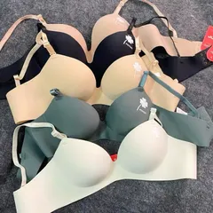 Set 3 Áo Lót Ngực 💥 HÀNG CAO CẤP 💥 Áo Lót Su Đúc Đệm Bàn Tay 3,5p, Siêu Nâng Đẩy, Tạo Rãnh, Không Gọng- 2412 cỏ may mắn