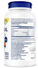 Citracal Maximum Plus Calcium Citrate + D3 200 caplets.