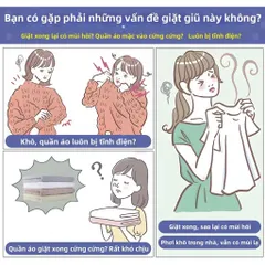 KAO | Xả Vải, Chất Làm Mềm Vải Chống Tĩnh Điện, Khuôn Hương Dài Lâu