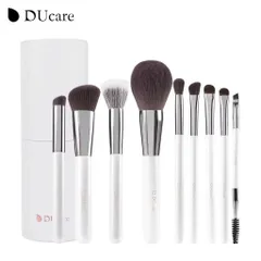 Ducare Bộ cọ trang điểm chuyên nghiệp, cọ makup công cụ cọ trang điểm cao cấp sợi tổng hợp, cọ tán nền, phấn phủ và má