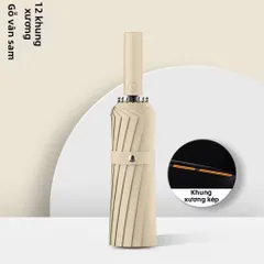 Ô gấp ngược tự động kích thước lớn chống gió mạnh bền chắc dùng được cả nắng lẫn mưa, ô tự động, chống tia UV