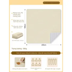Thảm picnic, thảm ngoài trời 5 lớp, thảm đa năng cách nhiệt chống nước