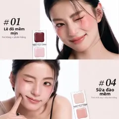 LITTLE ONDINE | Màu Môi & Má Hồng Đa Năng có Highlight