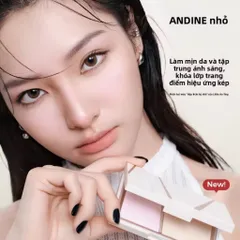 Phấn Nén Kiểm Soát Dầu & Làm Sáng Hai Màu. Phấn phủ kiềm dầu, triệt sắc.