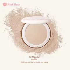 Pink Bear | Phấn Nén, Phấn phủ Kiểm Soát Dầu Pink Bear