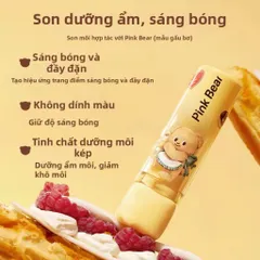 Pink Bear | Son Dưỡng Môi Có Màu, Son Bóng
