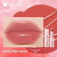 Pink Bear | Son Dưỡng Môi Có Màu, Son Bóng