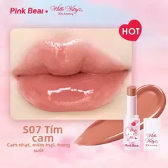 Pink Bear | Son Dưỡng Môi Có Màu, Son Bóng