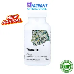 Viên Uống Bổ Sung Canxi Hữu Cơ THORNE Calcium Hỗ Trợ Sức Khỏe Xương Khớp - YoungFit