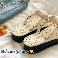 Dép Kitty Nữ Siêu Êm, Dép Quai Ngang Đi Trong Nhà Chống Trượt - Mua Combo Giá Cực Hờ