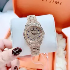 CAM KẾT CHÍNH HÃNG_Đồng hồ nữ JIMI JIMI đá pha lê siêu sáng FULLBOX