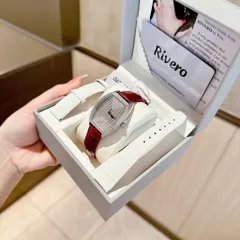 Đồng Hồ Nữ RIVERO CHÍNH HÃNG, Thiết Kế Sang Trọng, Đính Đá Full Mặt Tinh Tế, Tặng Kèm Box Cao Cấp