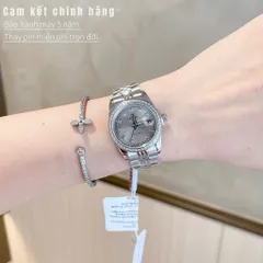 Đồng Hồ Nữ CARNIVAL 8160L1 Full Silver Thiết Kế Sang Trọng, Tinh Tế , Tặng Kèm Hộp Cao Cấp