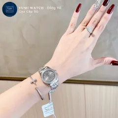 Đồng Hồ Nữ CARNIVAL 8160L1 Full Silver Thiết Kế Sang Trọng, Tinh Tế , Tặng Kèm Hộp Cao Cấp