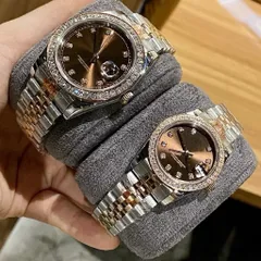 Đồng hồ cặp đôi ALO đính đá sang trọng , đi tiệc đi chơi đều đẹp