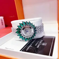 [CAO CẤP] Đồng Hồ Nữ ROYAL HOA TUYẾT ĐÁ PHA LÊ FULLBOX CAO CẤP
