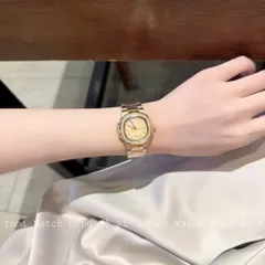 Đồng Hồ Nữ PPTTIK Dây Thép Không Gỉ Mặt Vuông Cao Cấp FULLBOX HÃNG