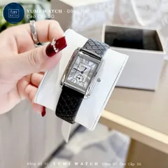 CHÍNH HÃNG Đồng Hồ Nữ YUMI COMLOVER Dây Da Vuông Vintage Siêu Hot