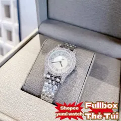 Đồng hồ nữ đính đá siêu xinh, full túi hộp sang chảnh CC