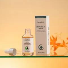 Pharmaform Acne Plus Serum hỗ trợ giảm tình trạng mụn và bã nhờn hăm sóc da mụn hiệu quả.