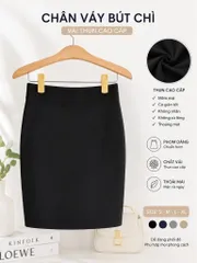 Chân Váy Thun Cao Cấp Co Giãn 4 Chiều Dài 45cm