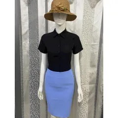Áo Sơ Mi Màu Tay Ngắn Lụa Nhung Du Nguyễn