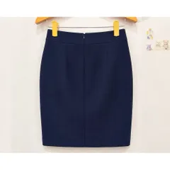 CHÂN VÁY KAKI NỮ DÁNG ÔM DU NGUYỄN CẠP LƯNG 5CM – DÀI 45CM