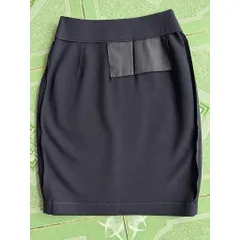 CHÂN VÁY KAKI NỮ DÁNG ÔM DU NGUYỄN CẠP LƯNG 5CM – DÀI 45CM