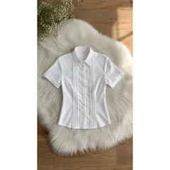 Áo Sơ Mi Nữ 5 Ly Tay Dài Tay Ngắn Lụa Nhung Cao Cấp