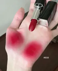 Son Dior 808 Couture Lipstick Velvet New Year 2026 lì mịn chuẩn màu 💄 Giá tốt mua ngay