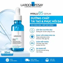 ( CTy NK) Serum La Roche Posay Hyalu B5 - Dưỡng Ẩm & Phục Hồi Da Chuyên Sâu, Giảm Nếp Nhăn, Cung Cấp Vitamin B5 Từ Thương Hiệu Nổi Tiếng