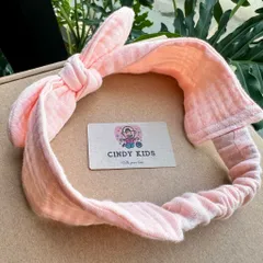 Băng đô muslin cho bé gái siêu dễ thương chất liệu mềm mại an toàn cho bé của nhà Cindy