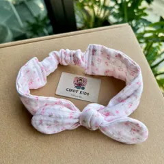 Băng đô muslin cho bé gái siêu dễ thương chất liệu mềm mại an toàn cho bé của nhà Cindy