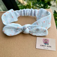 Băng đô muslin cho bé gái siêu dễ thương chất liệu mềm mại an toàn cho bé của nhà Cindy