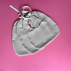 Yếm Linen cho bé - Yếm ăn dặm, yếm cổ xinh xắn thoáng mát thấm mồ hôi tốt cho mùa hè