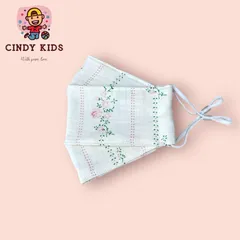 Khẩu trang vải 3D cao cấp kháng khuẩn, chống nắng, chống tia UV cho người lớn