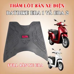 Thảm Lót Sàn Xe Điện Dat Bike Era 1 & Era 2  - Cao su dày dặn dẻo dai chuẩn phôm xe