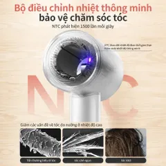 MÁY SẤY TÓC ION ÂM 2 CHIỀU NÓNG LẠNH 3 TỐC ĐỘ. Fullbox sang trọng 2 Phân Loại Màu