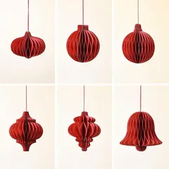 Đèn Lồng Giấy Đỏ Nhung Cao Cấp Treo Cây Decor Tết Trang Trí Nhà Cửa Ngày Tết Trung Thu Giáng Sinh Chất Liệu Giấy Đỏ Nhug