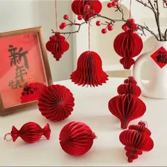 Đèn Lồng Giấy Đỏ Nhung Cao Cấp Treo Cây Decor Tết Trang Trí Nhà Cửa Ngày Tết Trung Thu Giáng Sinh Chất Liệu Giấy Đỏ Nhug