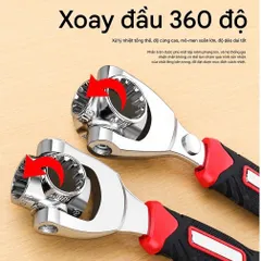 Cờ Lê Đa Năng 48 Đầu Xoay 360 Độ , Tay Cầm Chống Trượt - Dụng Cụ Vặn Bu Lông Ốc Vít Đa Năng Tiện Lợi Nhỏ Gọn