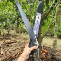 Cưa Kiếm Cầm Tay 350mm,Lưỡi Thép Nhật, Cán Chống Rrượt, Combo 1 cưa + 5 Lưỡi