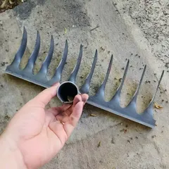 Cào Cỏ 10 Răng Xoắn Ốc Sắc Bén Dày Dặn Tiện Lợi Sử Dụng Dễ Dàng Dụng Cụ Làm Vườn